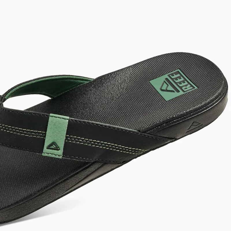 Reef Cushion Phantom Ivy/Black Flip Flops-3